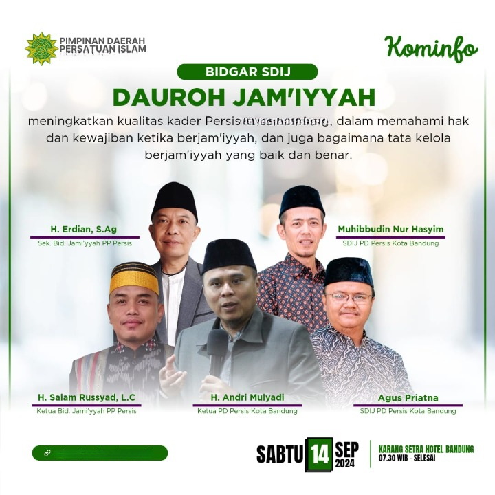 Dauroh Jamiyyah SDIJ PD PERSIS Provinsi Bali